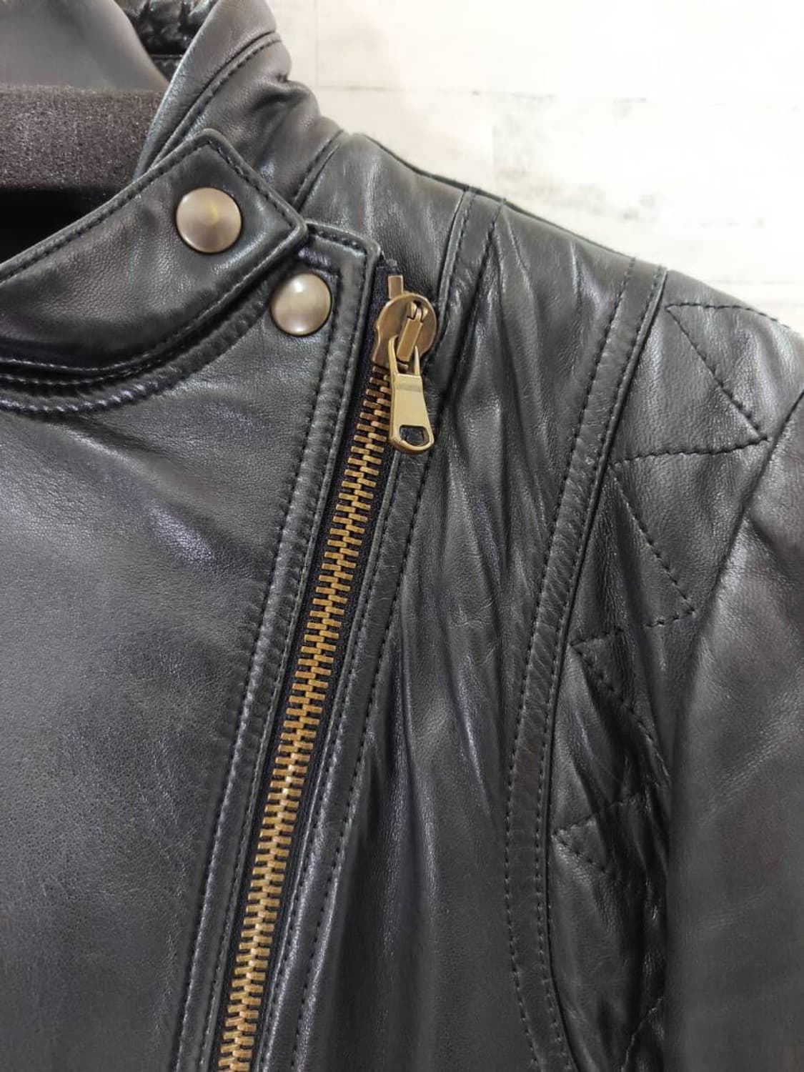 donna karan leather jacket 상품이미지4
