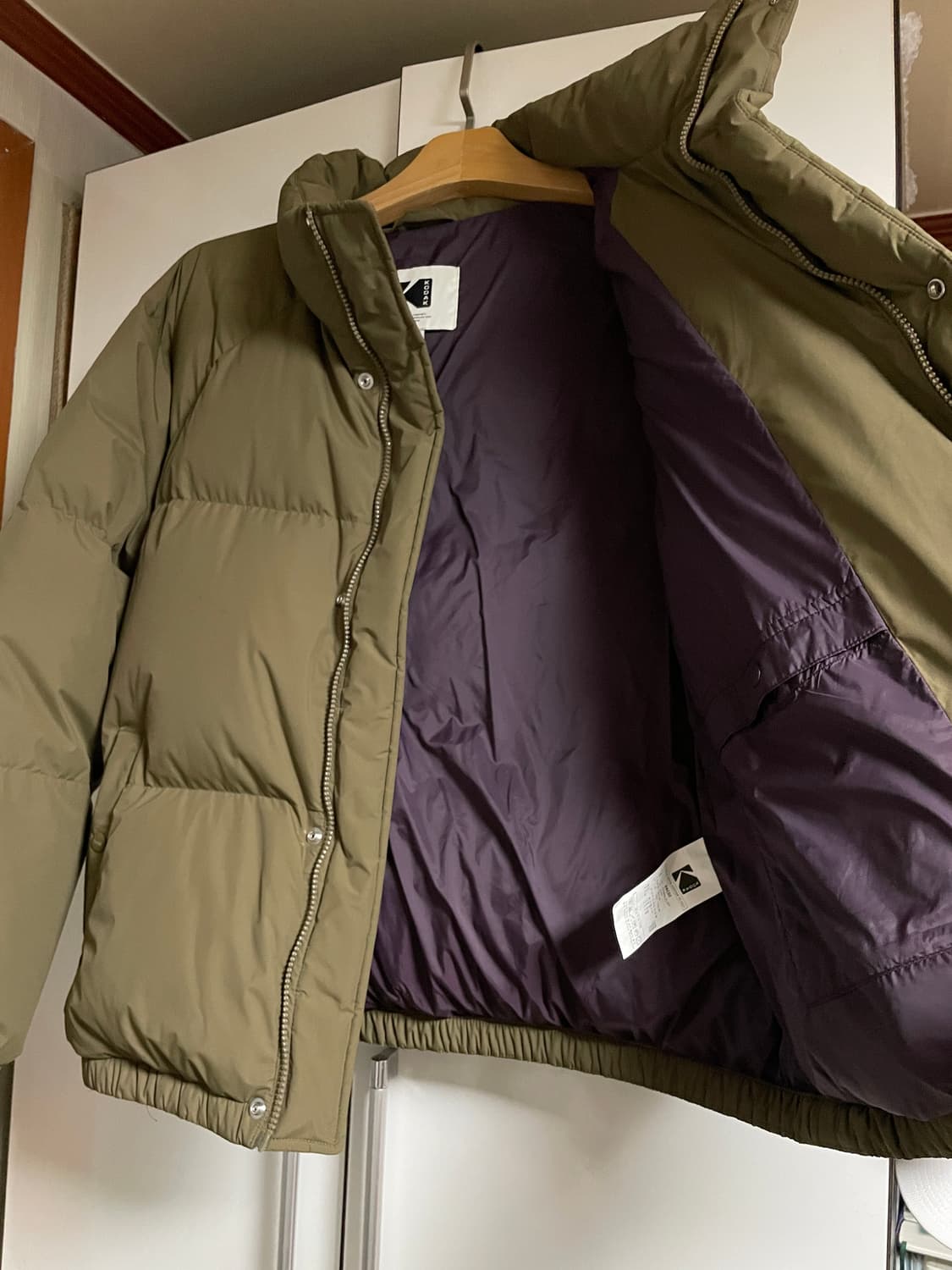 코닥 구스 다운 자켓 패딩(오염 있음) 상품이미지4