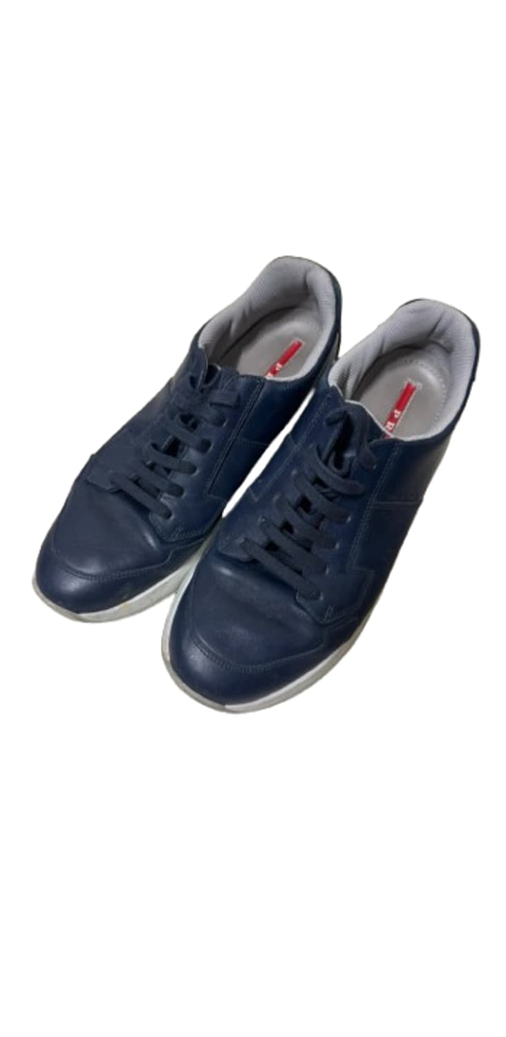 프라다 레더 스니커즈 상품이미지1