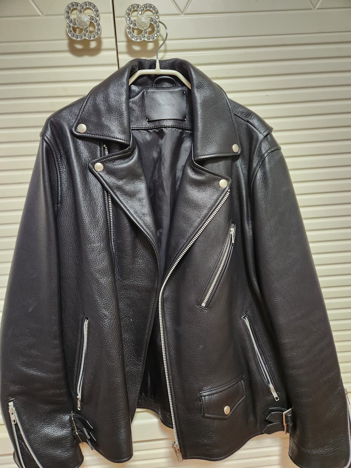 천연가죽 라이더 자켓 상품이미지1