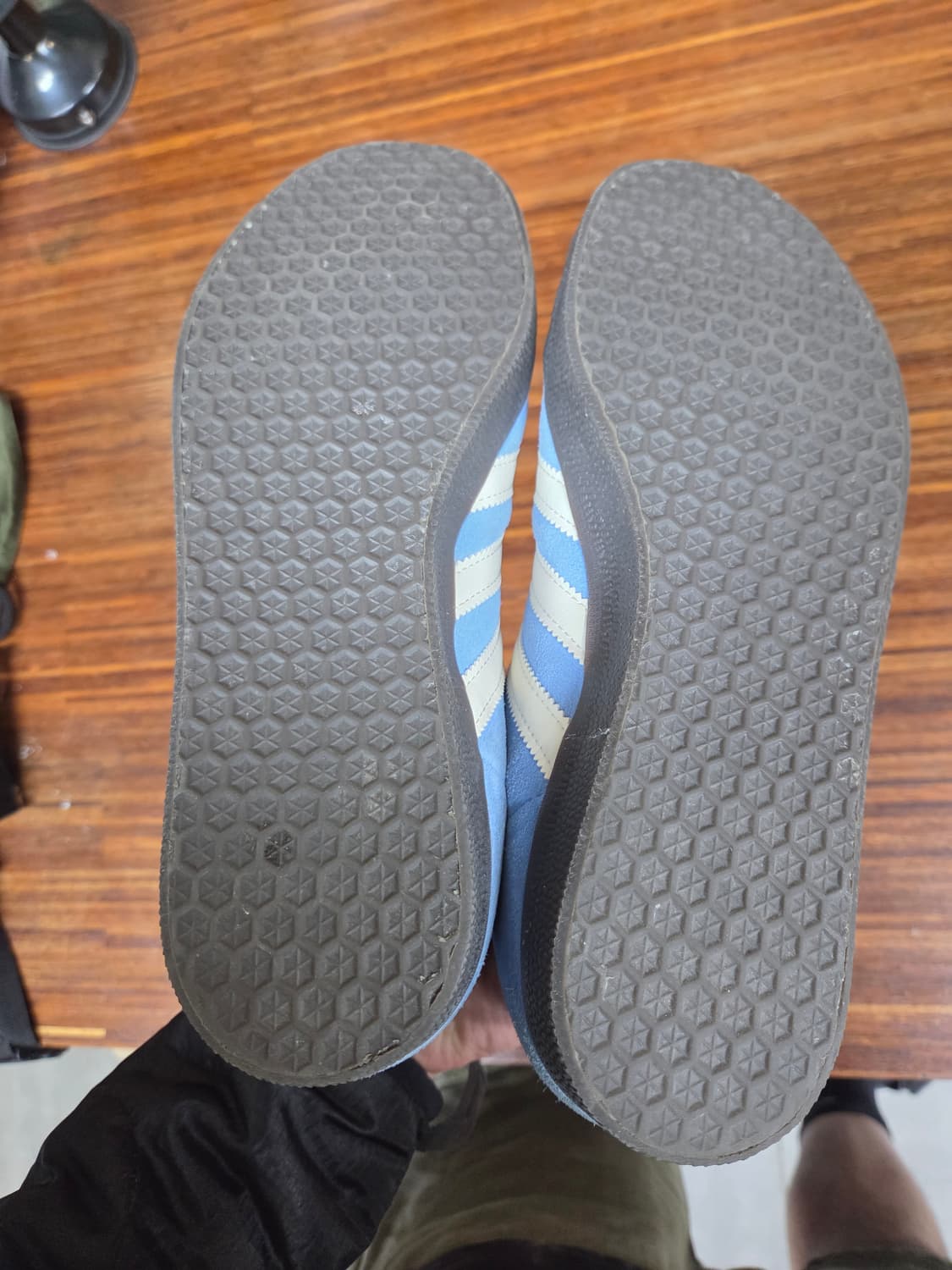 아디다스 가젤 스웨이드 스카이블루 270 상품이미지4