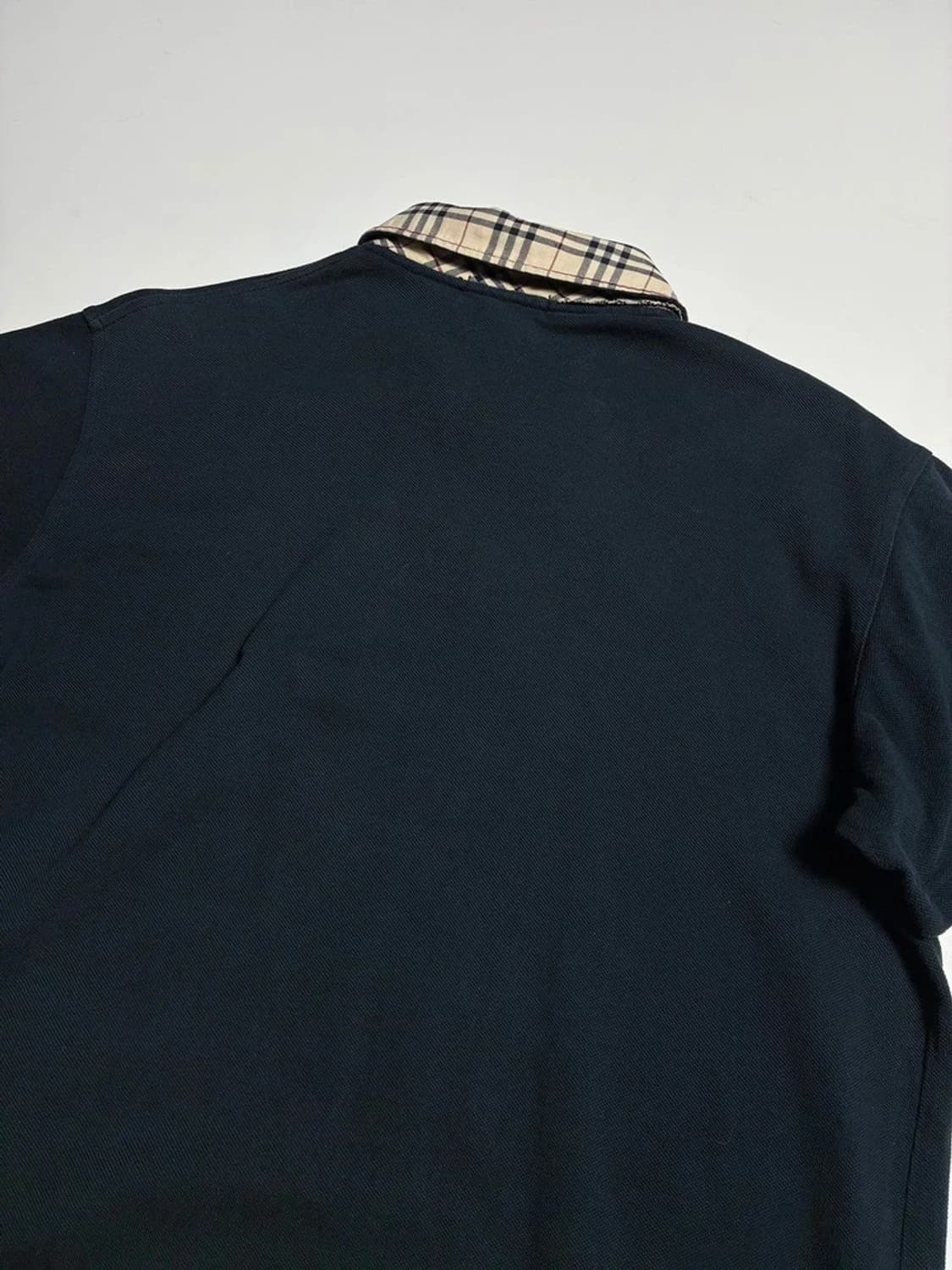 버버리 노바 체크 카라 폴로 반팔 티셔츠 R1359 상품이미지5