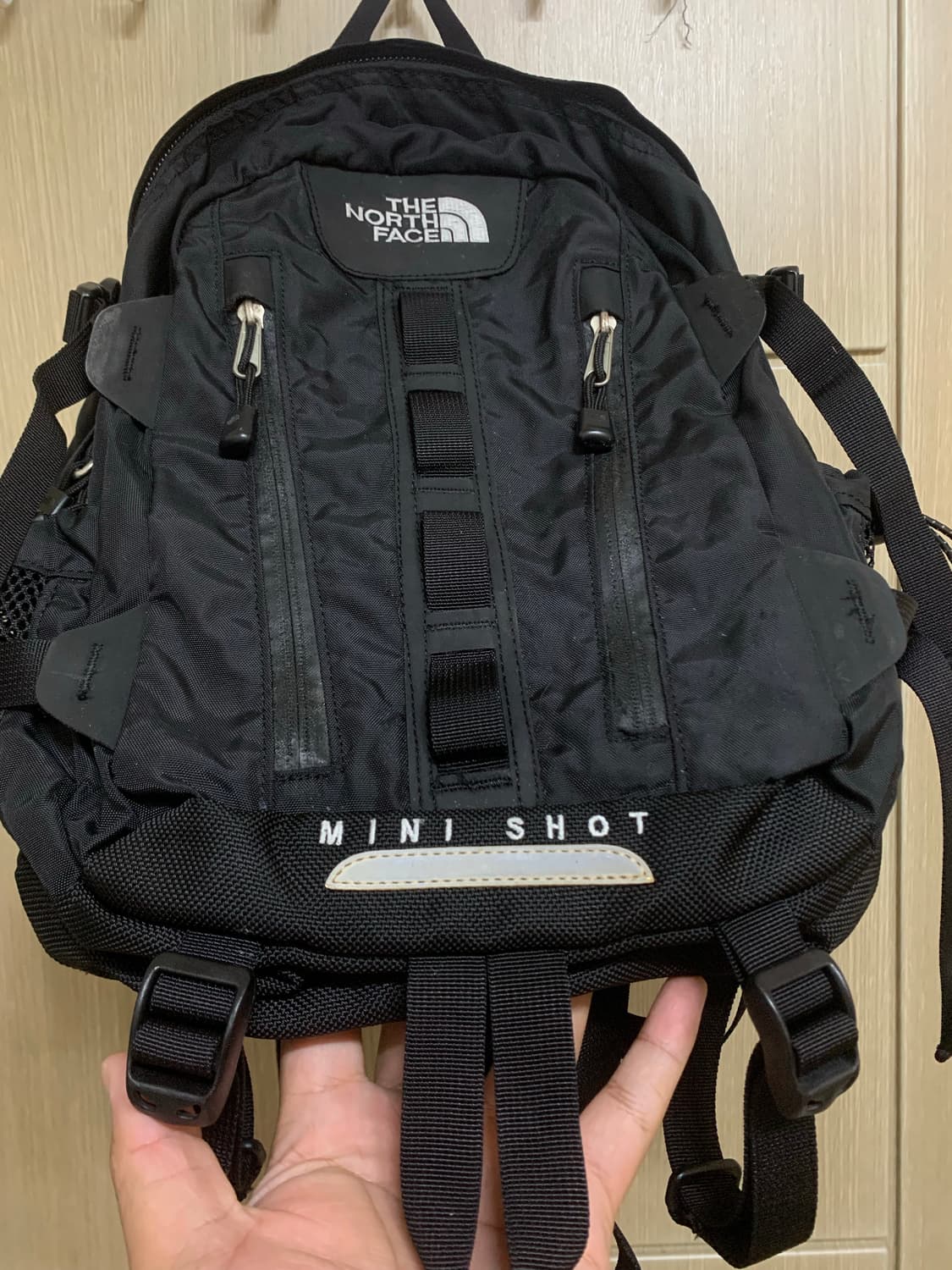 노스페이스 미니샷 백팩 블랙 상품이미지4