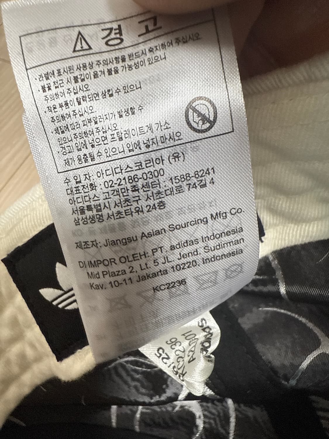 25FW THUG CLUB x ADIDAS 캡 상품이미지10