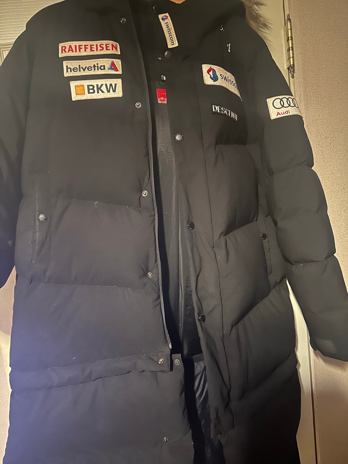 데상트 롱패딩 115사이즈 상품이미지1