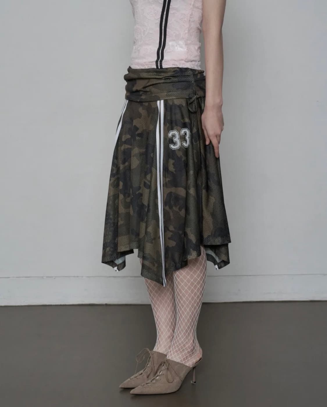 셋업이엑스이 스포티 스커트 상품이미지1