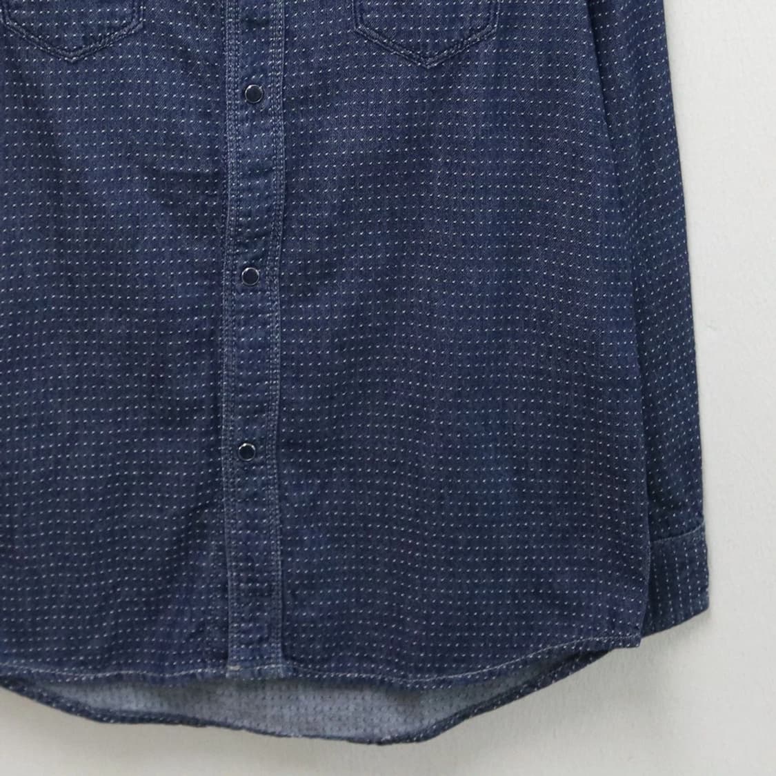 디젤 데님 도트 셔츠 65016 상품이미지4