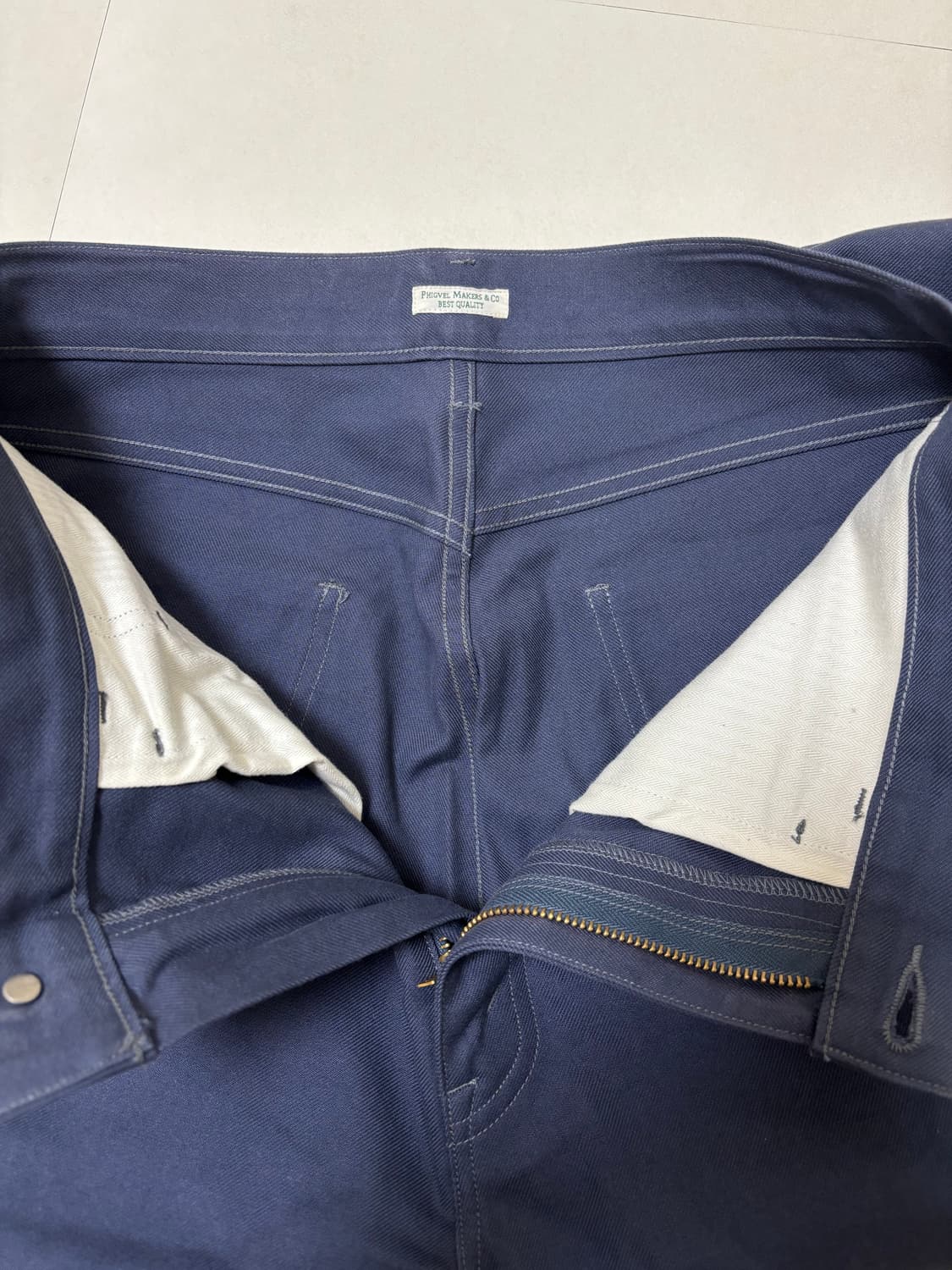 피그벨 메이커스 PMAK-PT03 프렌치네이비 1사이즈 상품이미지6