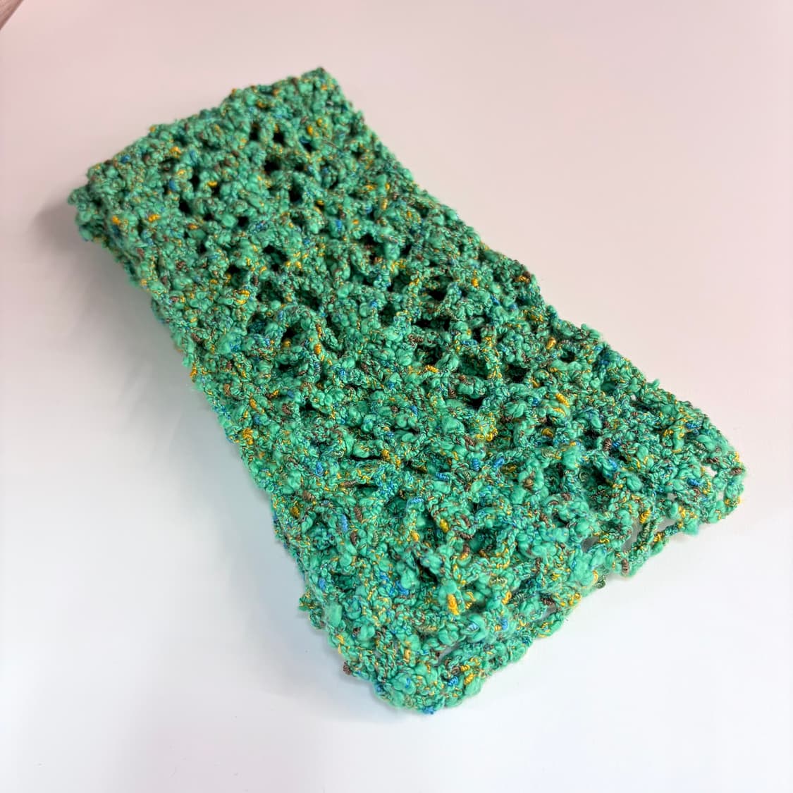 뜨개질 히피 그린 모리걸 머플러 스카프 (JPN) 상품이미지3