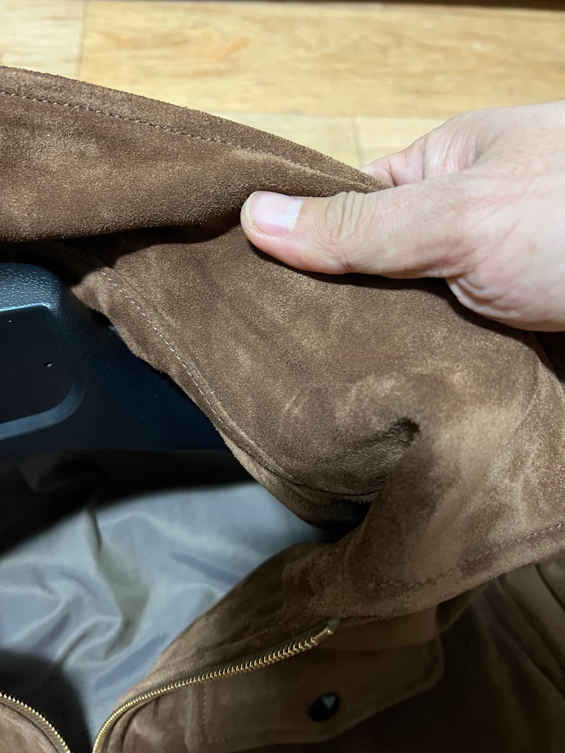 드레익스 A-2 봄버 자켓 토바토 스웨이드 40사이즈 상품이미지6