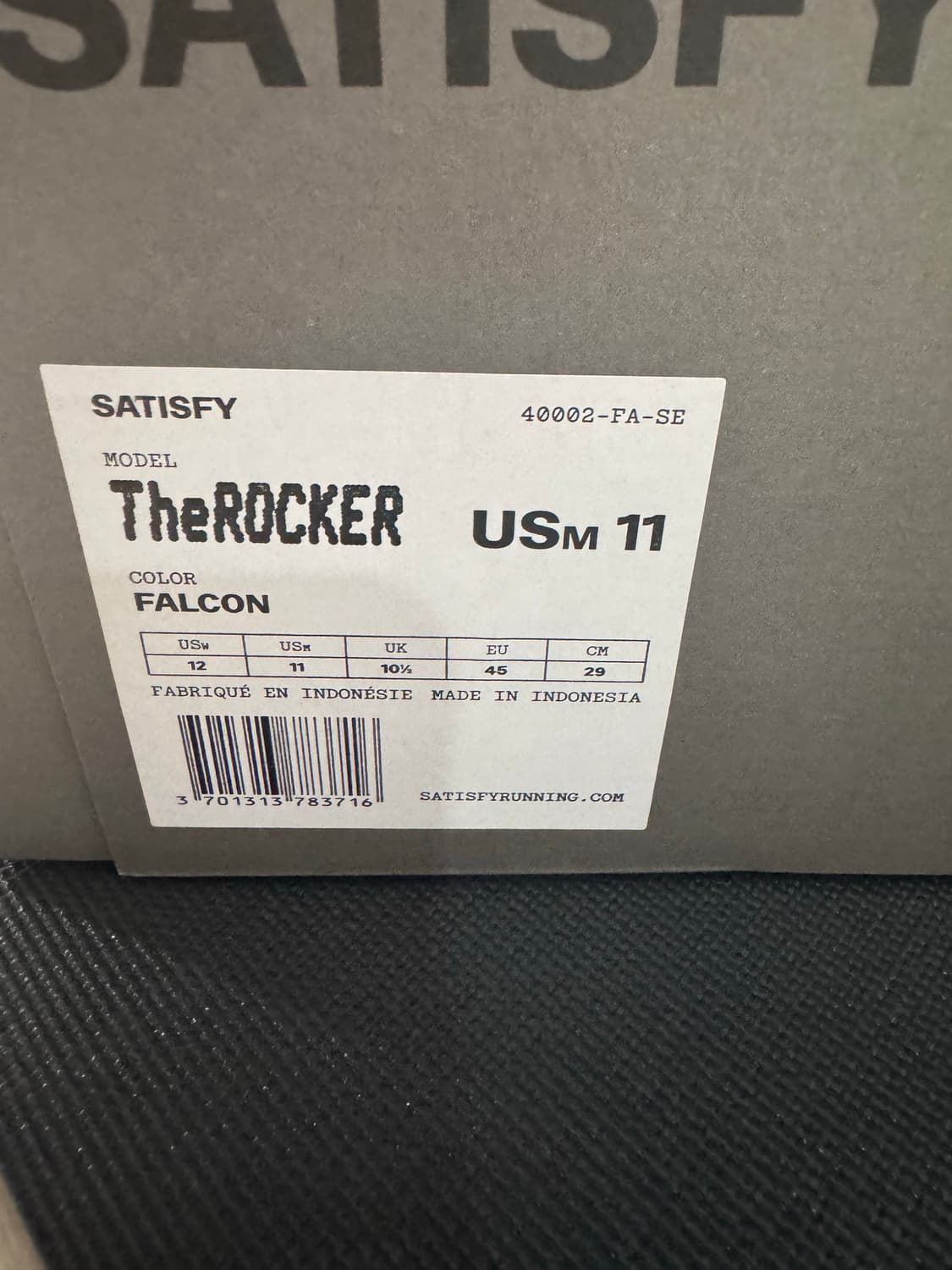 새티스파이 SATISFY 더 락커 the rocker 팔콘 us 11 상품이미지3