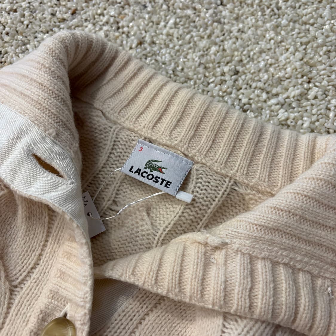 라코스테 긴팔 가디건 ⭐️787 상품이미지3