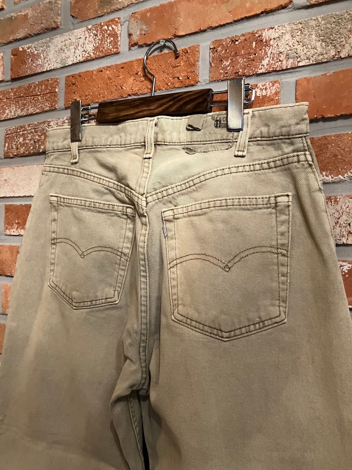 90s USA 빈티지 리바이스 실버탭 루즈핏 데님 팬츠 상품이미지6