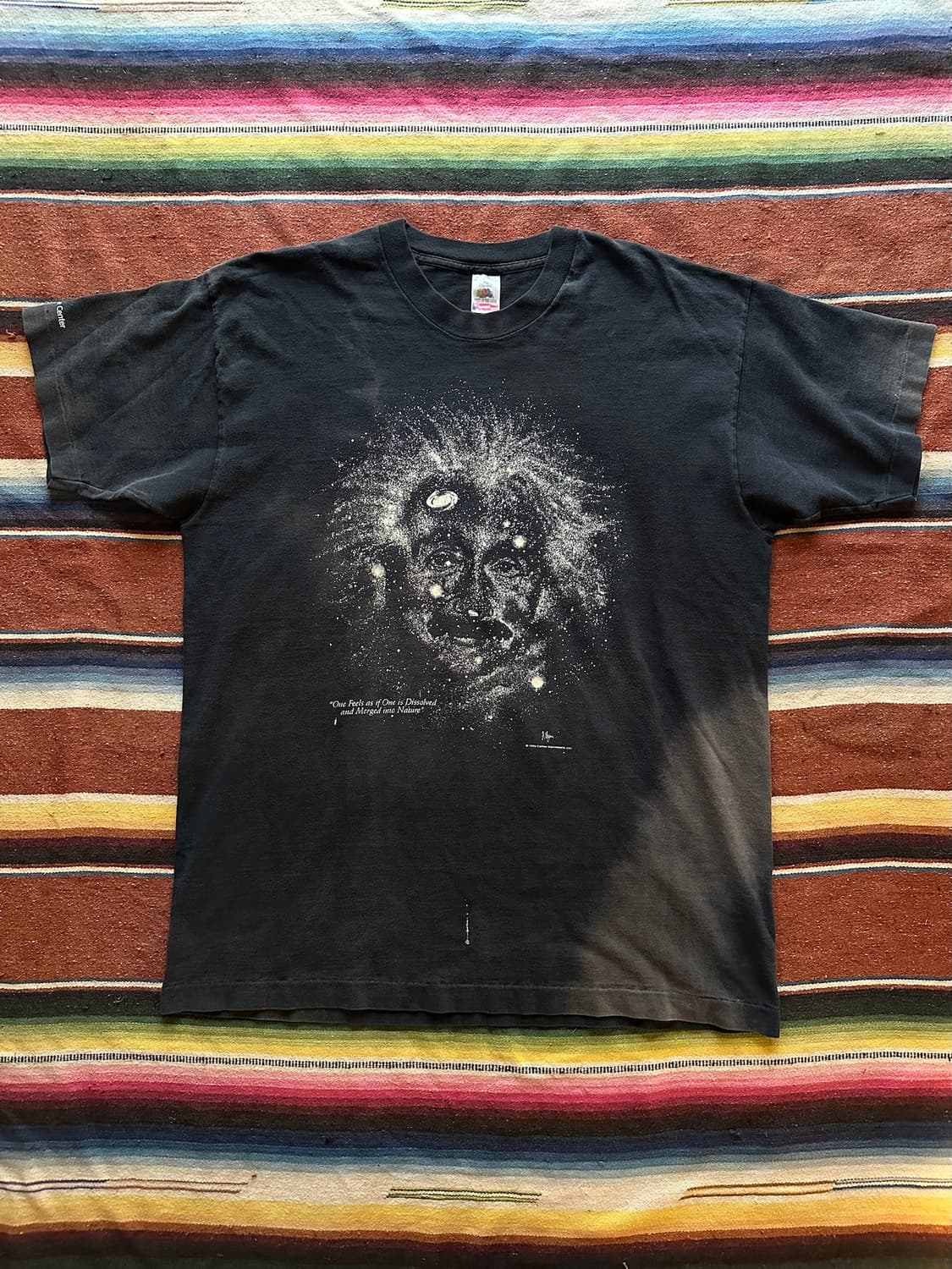 90s USA 빈티지 알버트 아인슈타인 반팔 티셔츠 상품이미지1