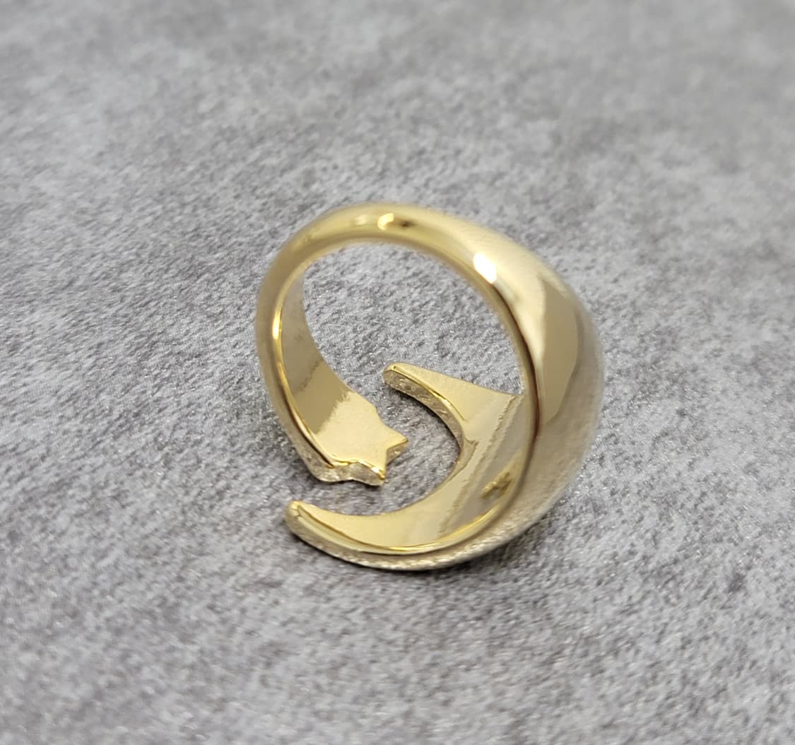 star & moon ring 상품이미지5