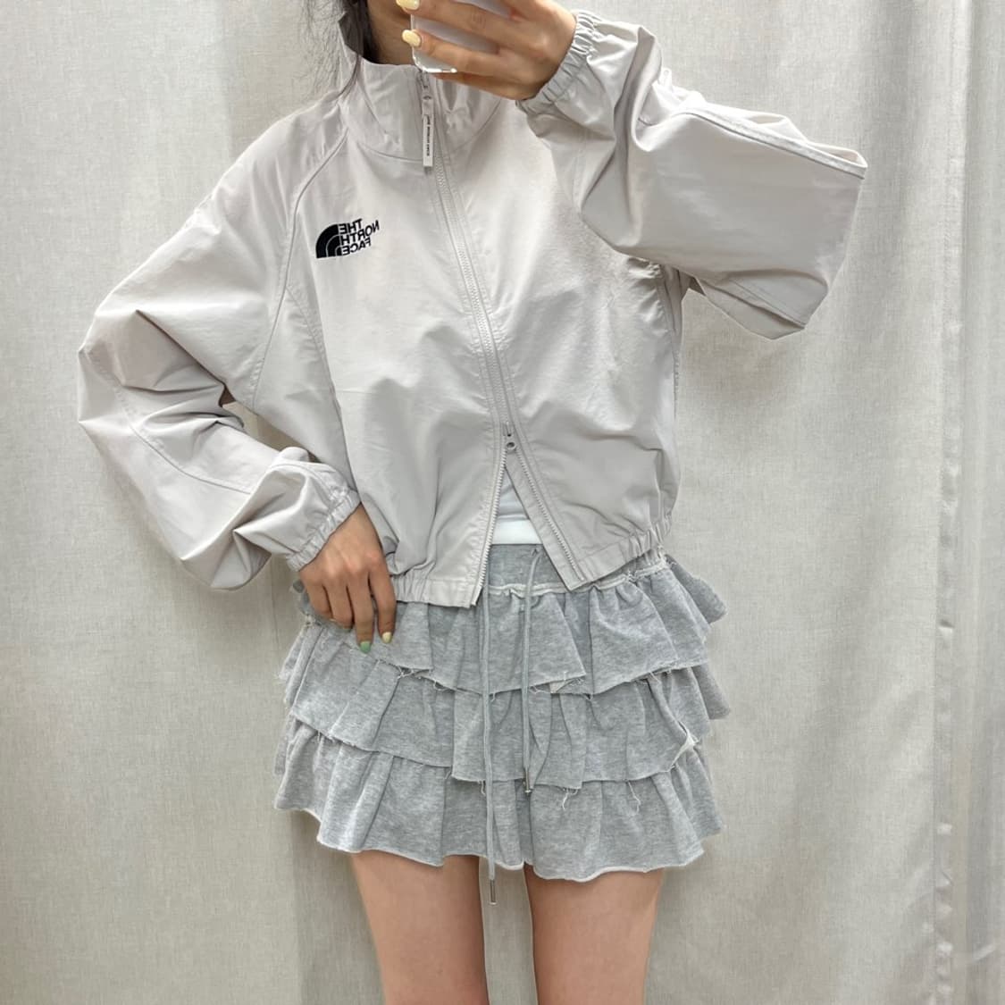 노스페이스 올레마 크롭 바람막이/#3681 상품이미지2
