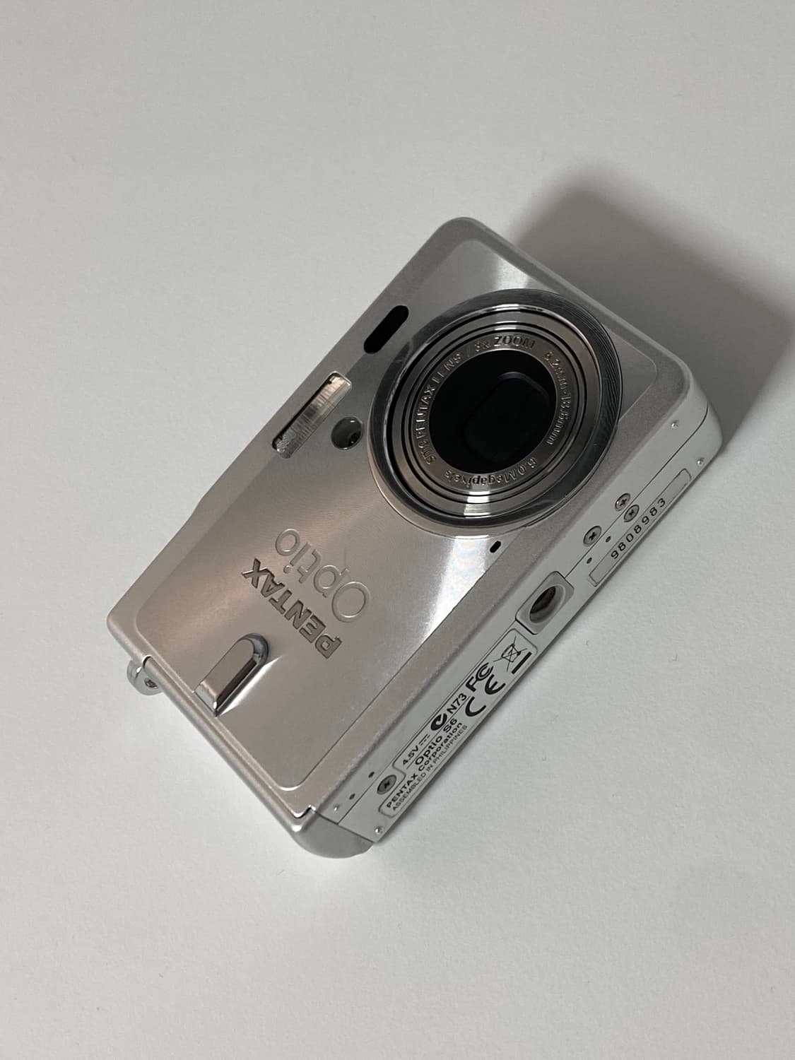 희귀)펜탁스 옵티오 s6 실버 빈티지디카/pentax optio s6 상품이미지4