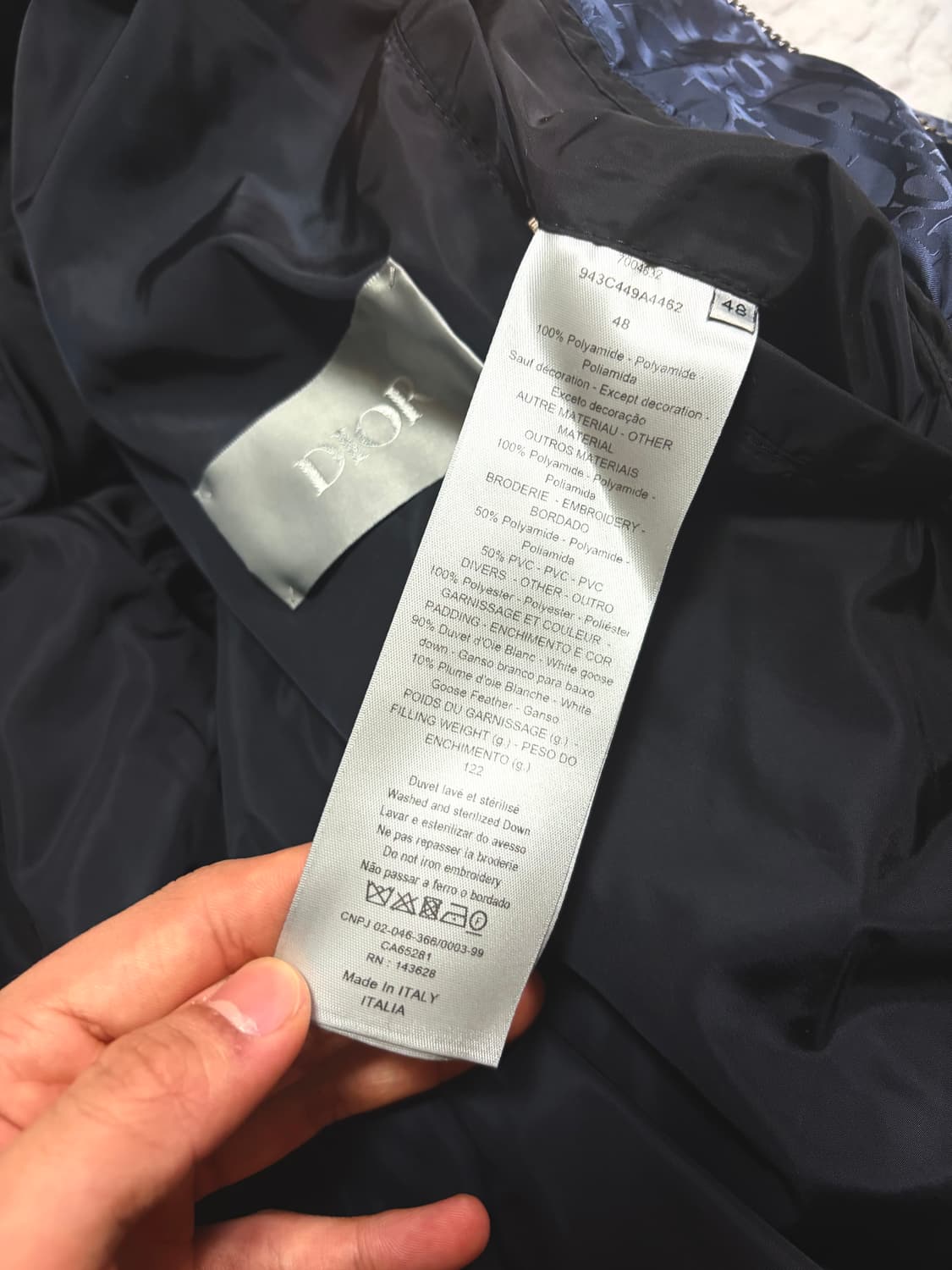 디올 오블리크 패딩 상품이미지6