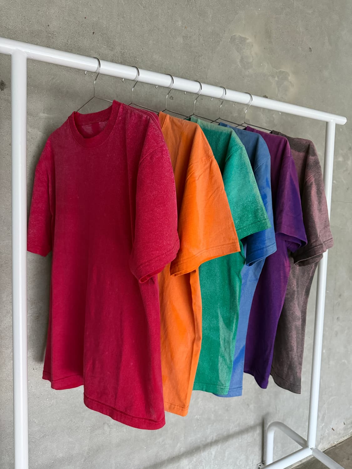 HAND-FADED RED T-SHIRT 상품이미지5