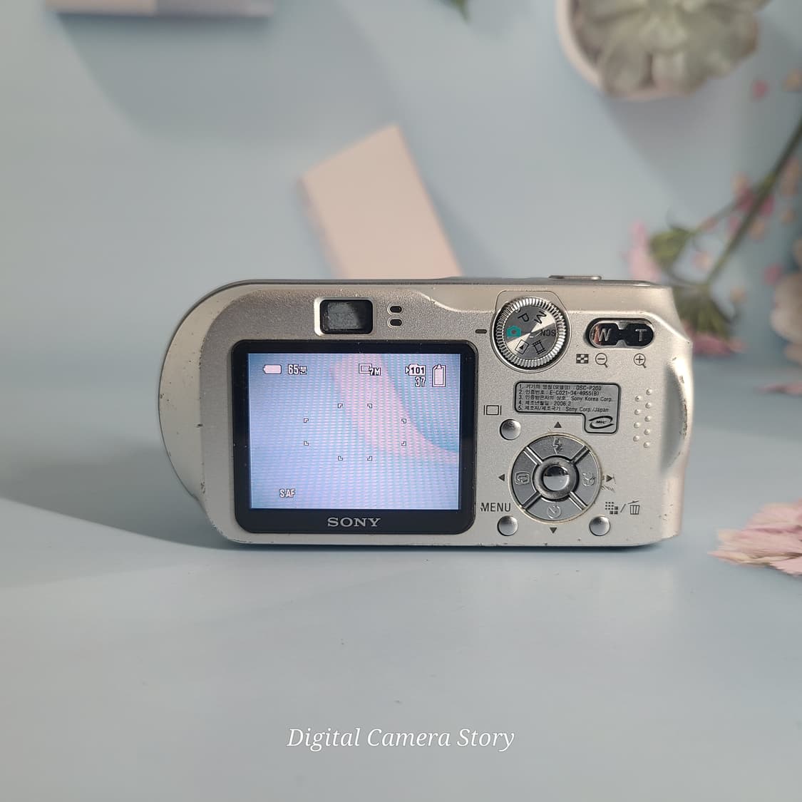 소니 사이버샷 dsc-p200 디카 (빈티지 카메라) 상품이미지4
