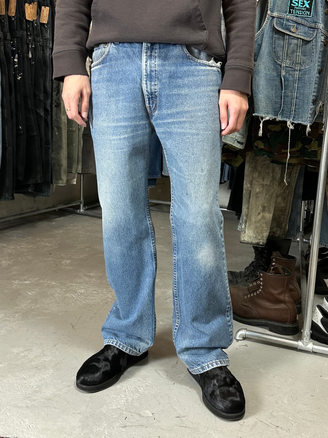 90's USA Made 빈티지 리바이스 517 부츠컷 상품이미지2