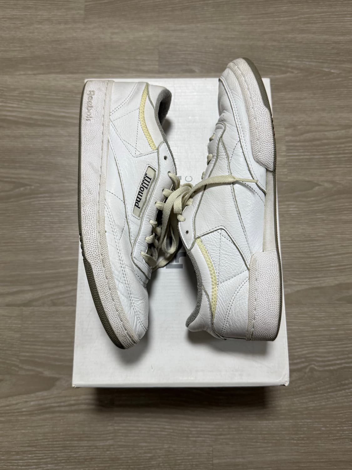 (예약중)리복 자운드 클럽c 19ss 초판 White/Grey 280 상품이미지4