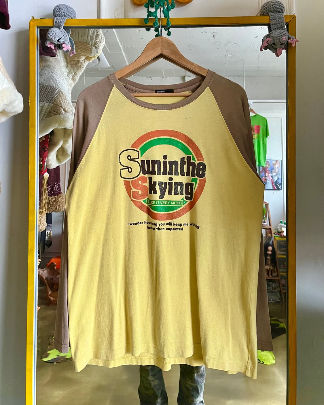 2000s SIDE WAY Japan Raglan Long-Sleeve 상품이미지3