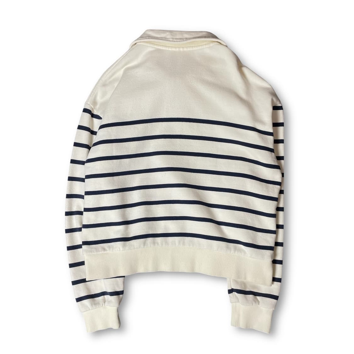 라코스테 아이보리 네이비 단가라 반집업 34 상품이미지2