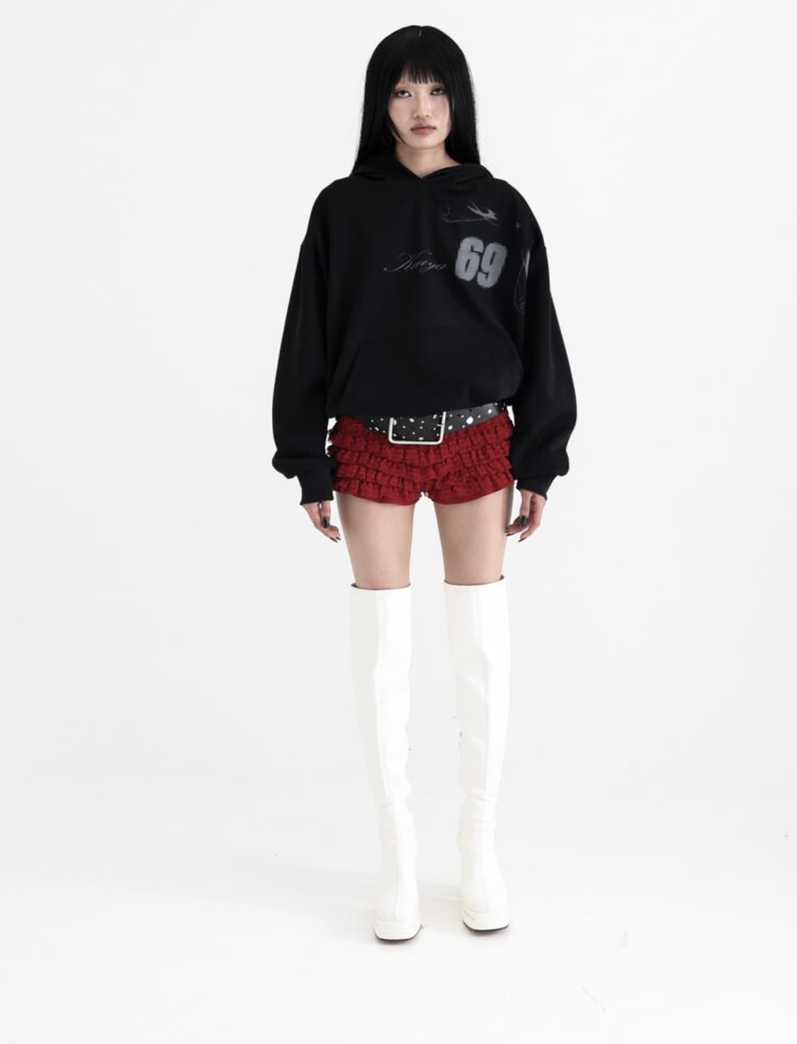 kaiya LILY CHOUCHOU short pants - red 상품이미지2