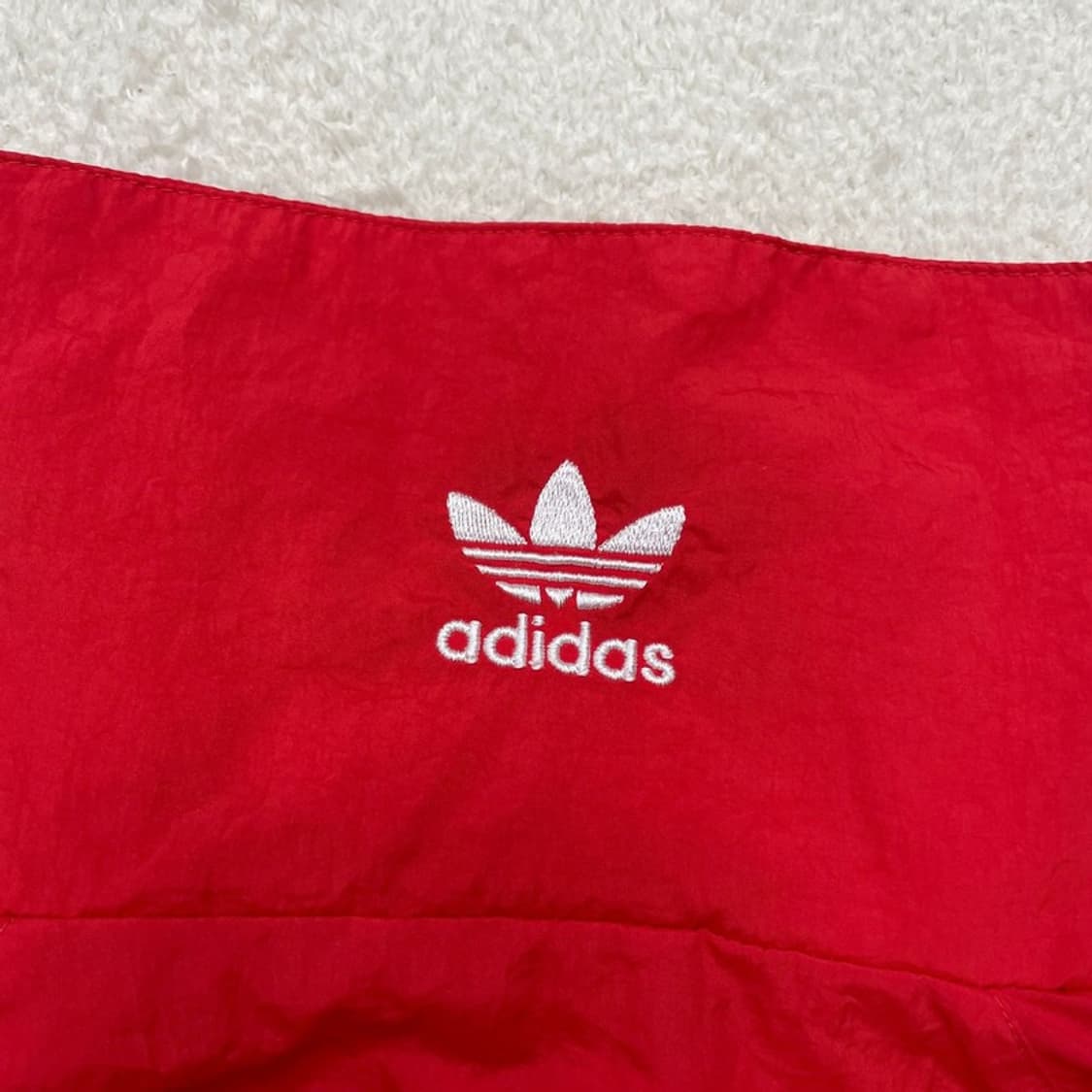 ADIDAS 파이어버드 윈드브레이커 레드 L 상품이미지6