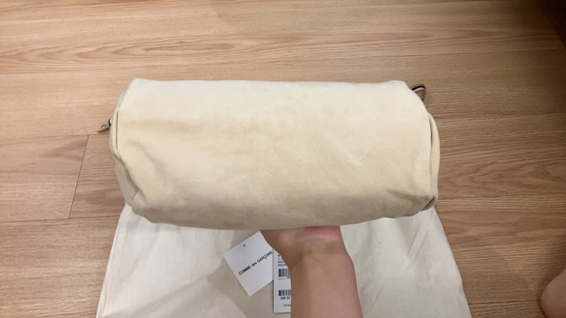 꼼데가르송 스웨이드백 베이지 S / 제니 가방 상품이미지5