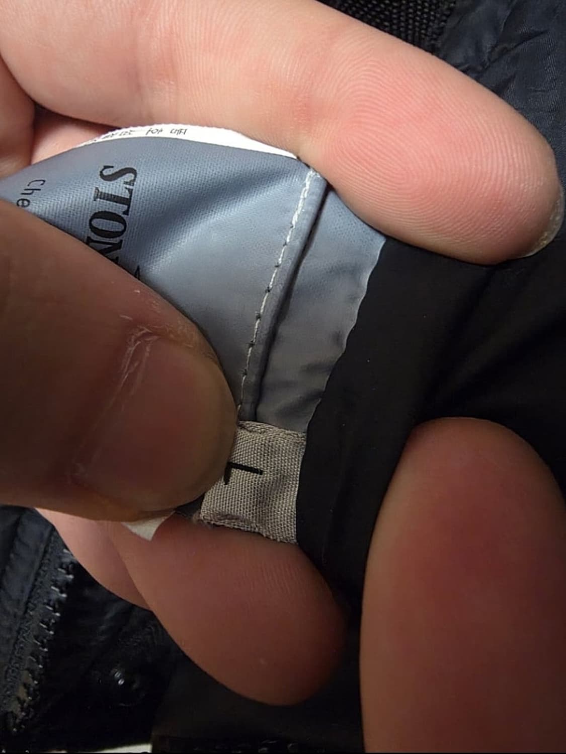 스톤아일랜드 크링클랩스 후드패딩 L 상품이미지7