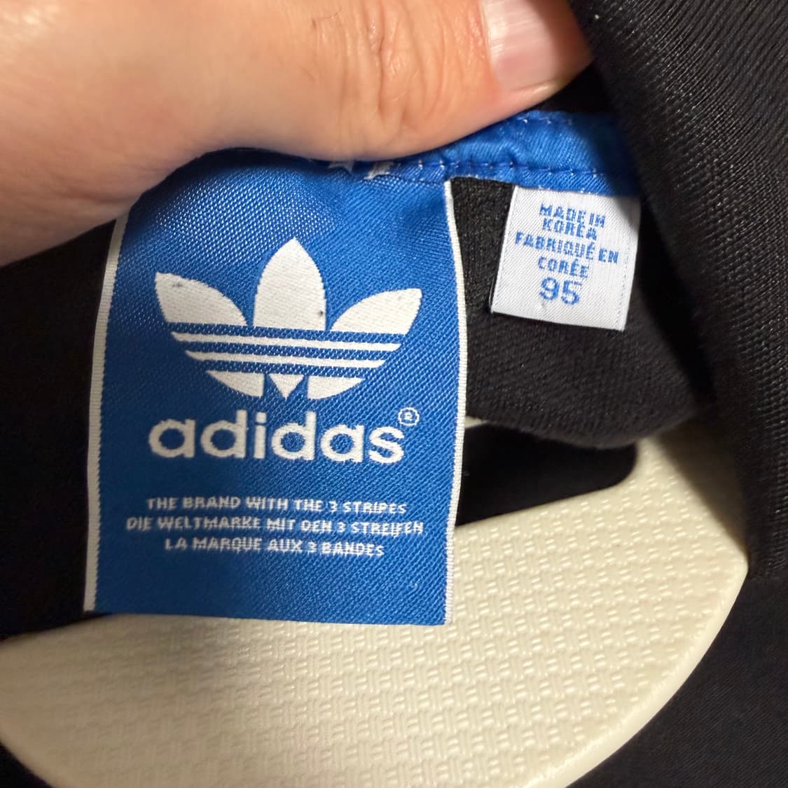 아디다스 유로파 져지 블랙 95 트랙탑 상품이미지3