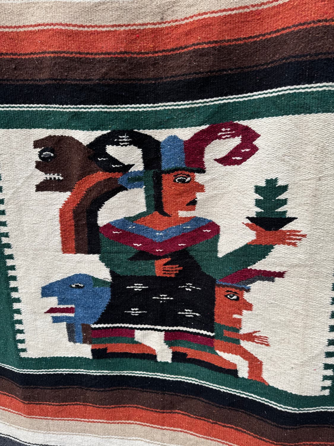 빈티지 멕시코 멕시칸 러그 블랑켓 상품이미지2