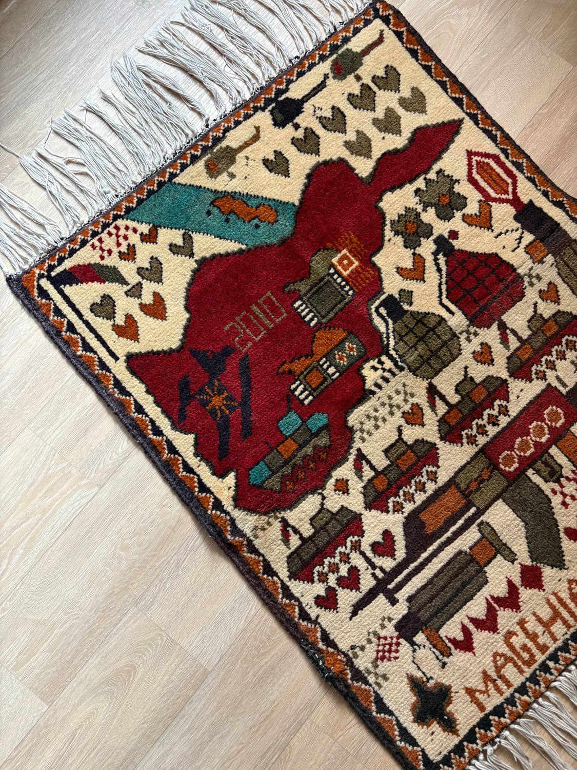 빈티지 아프가니스탄 카페트 러그 빈티지 러그 빈티지 카펫 상품이미지4