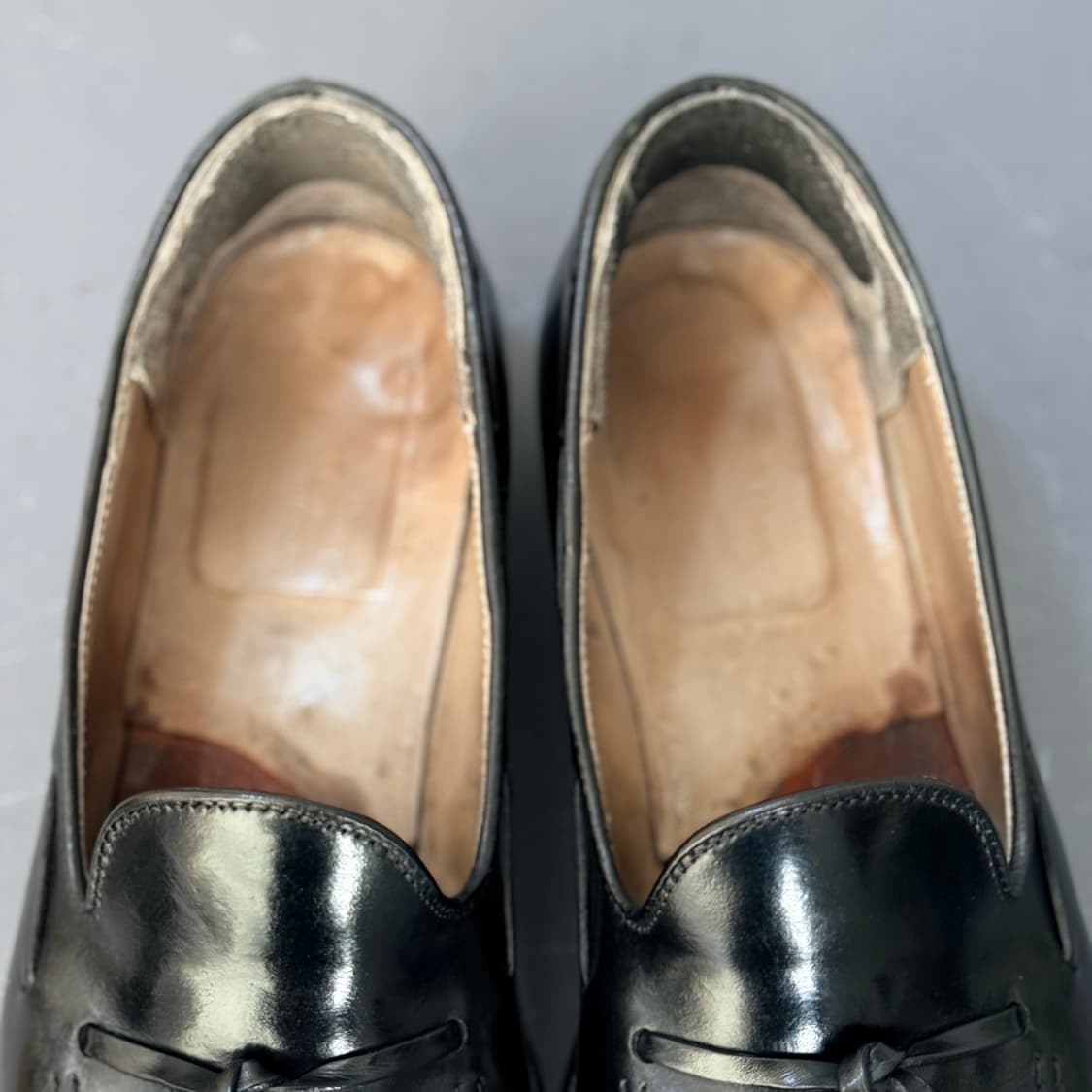 [9.5D] 알든 664 블랙 코도반 테슬 로퍼 상품이미지7