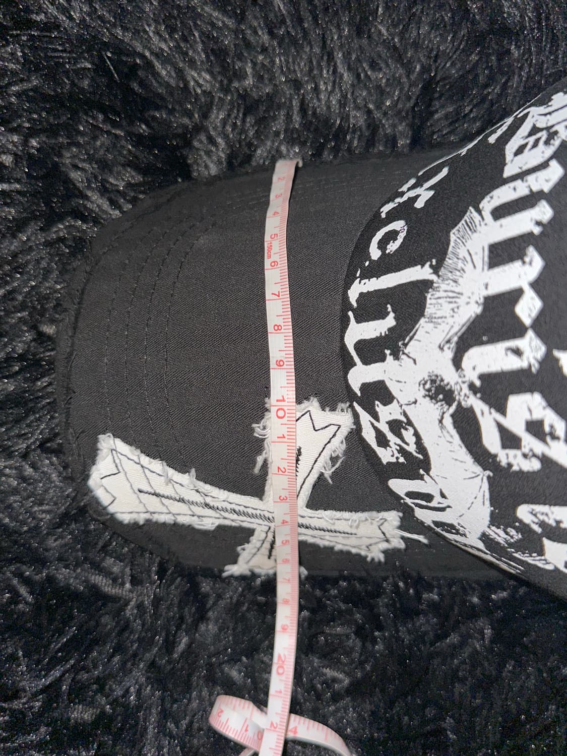 박쥐 고딕 고스 데미지 메쉬 볼캡 상품이미지3