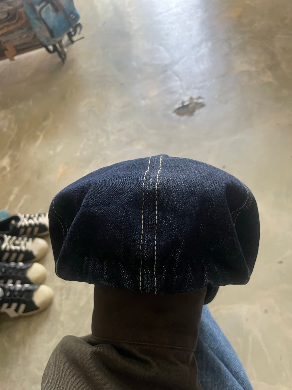 빔즈 데님 캡 빵모자st 상품이미지5