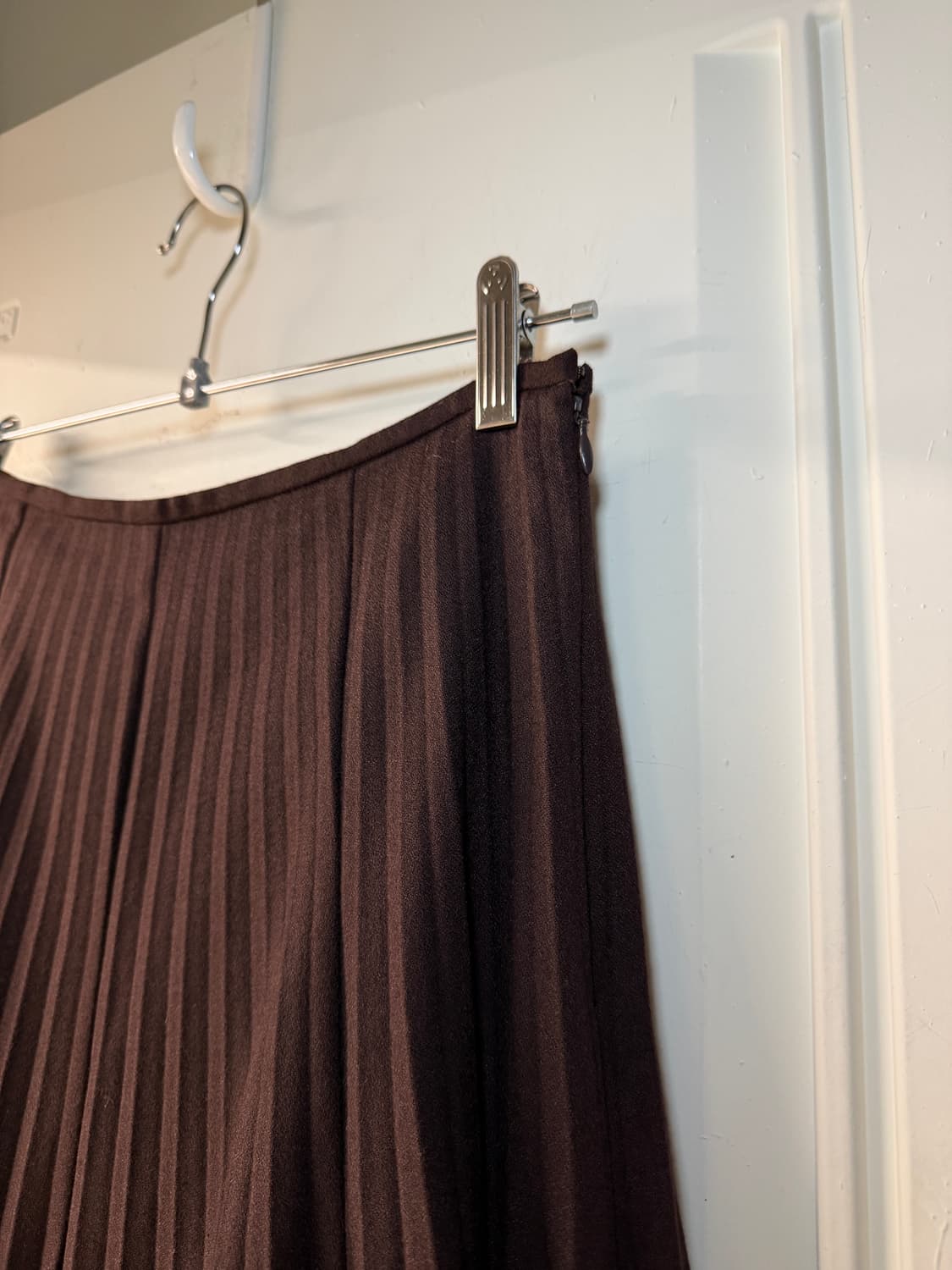 일본빈티지 울 레이스 주름스커트  상품이미지8