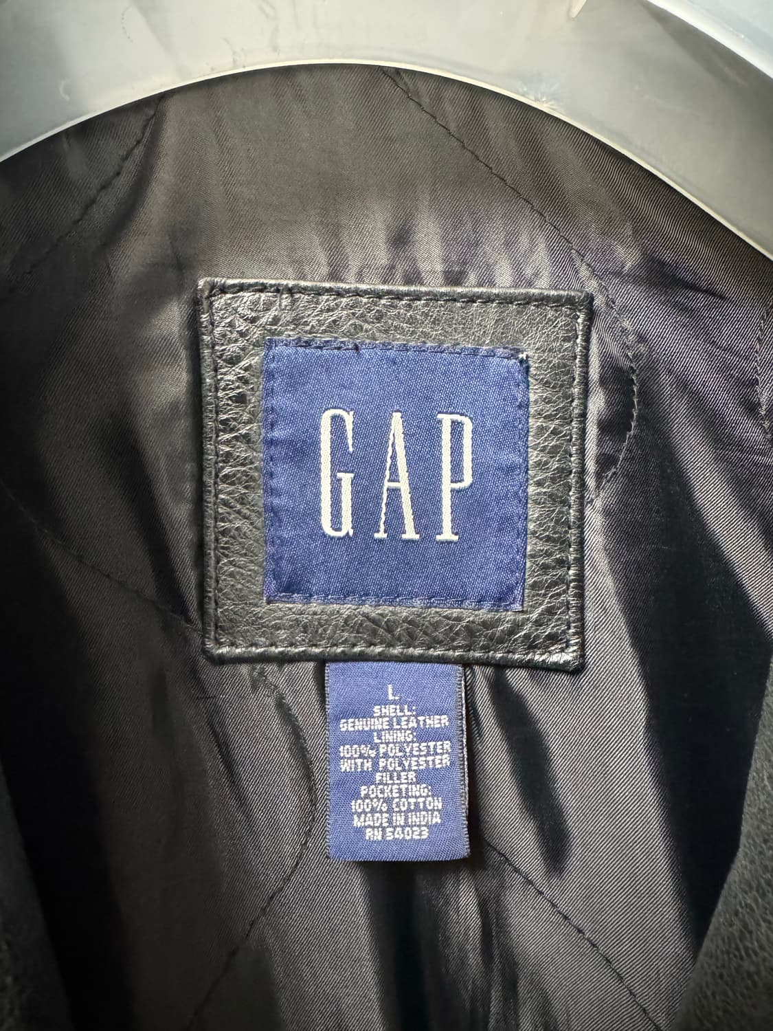 올드 갭 레더 카코트 L old gap leather car coat L 상품이미지4