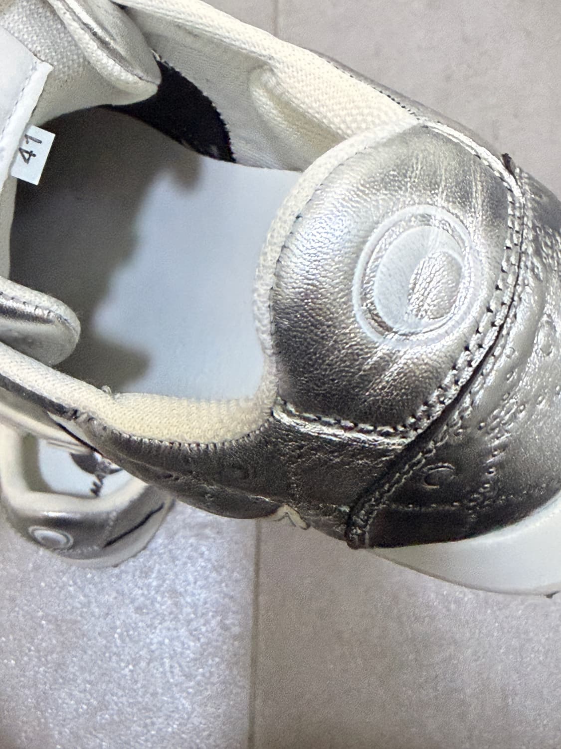 Marine Serre 마린세르 실버 스니커즈 41 상품이미지5