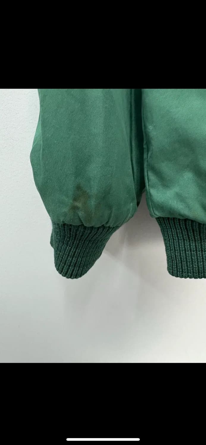 아디다스 빈티지 그린 체크 리버시블 자켓 H1709 상품이미지9