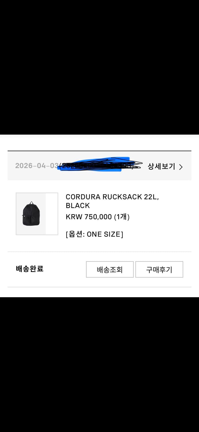 비즈빔 26ss 백팩 22L 블랙 상품이미지4