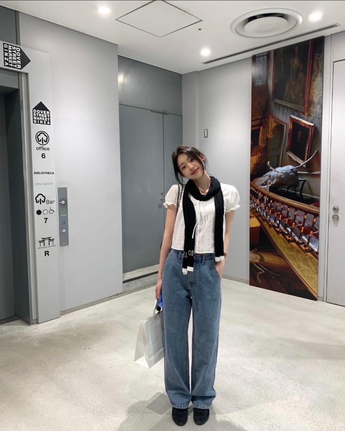 새상품) 르플레인 베이스 데님 (중청/ M사이즈) 상품이미지1