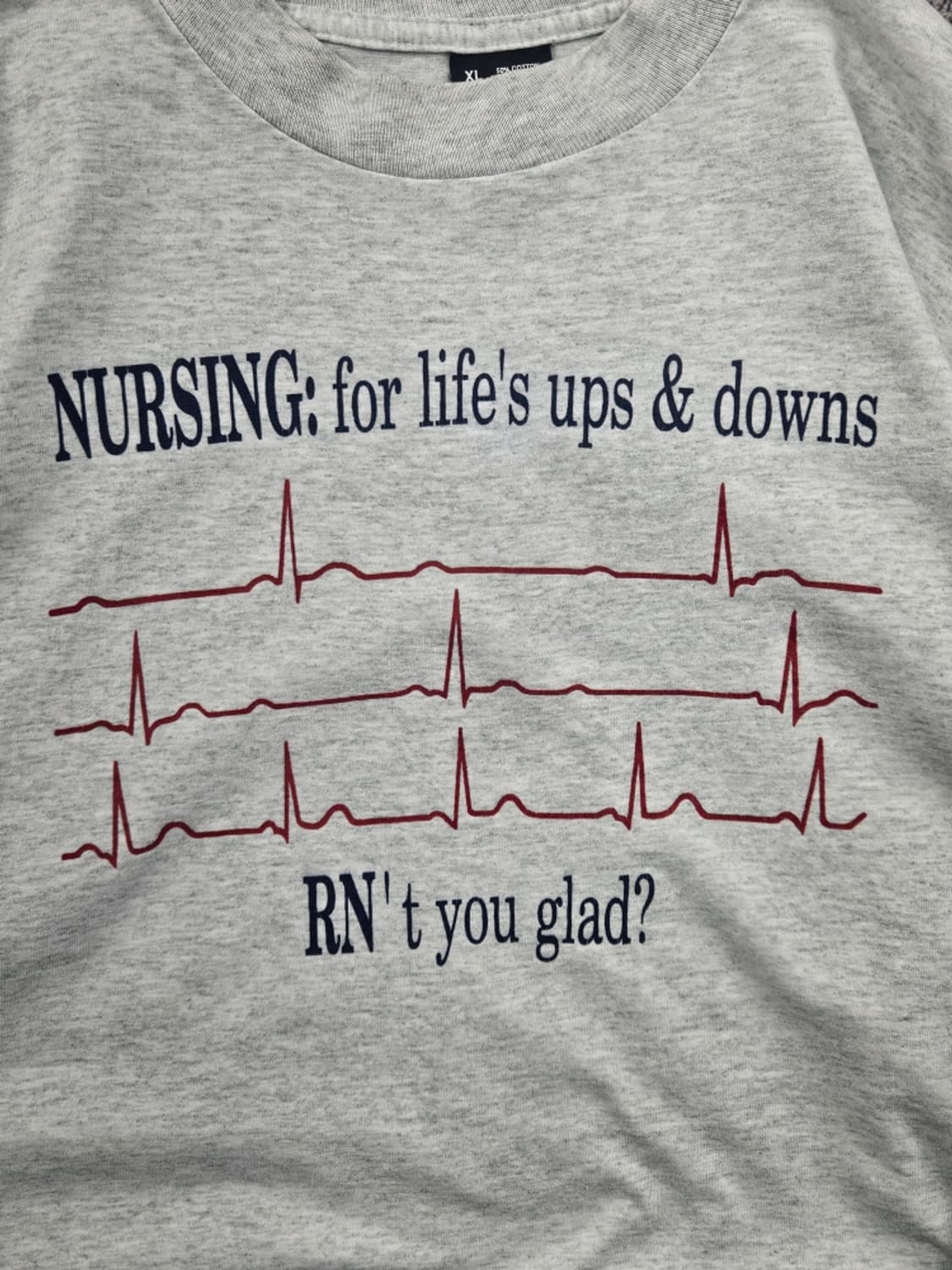 8~90's USA 프룻오브더룸 싱글스티치 롱슬리브 (XL) /11559 상품이미지8