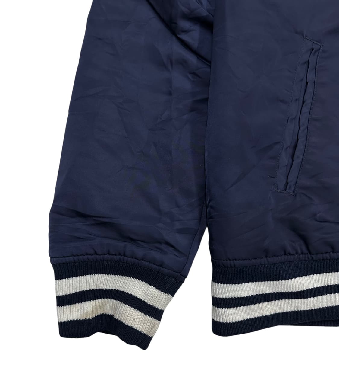 챔피온 올드스쿨 스타디움 자켓 네이비 (M) 상품이미지4