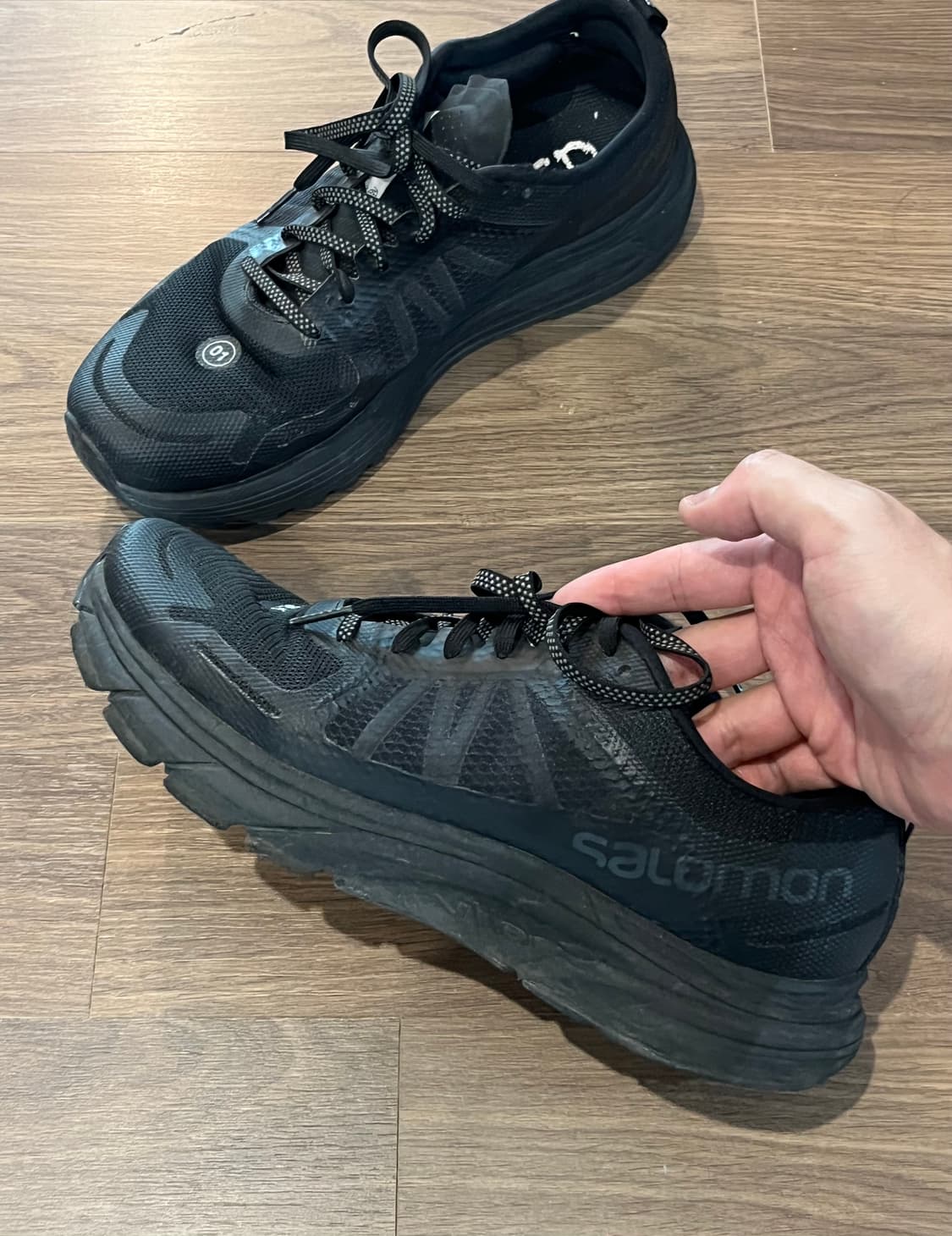 Satisfy 살로몬 소닉 RA MAX 블랙 275 상품이미지5