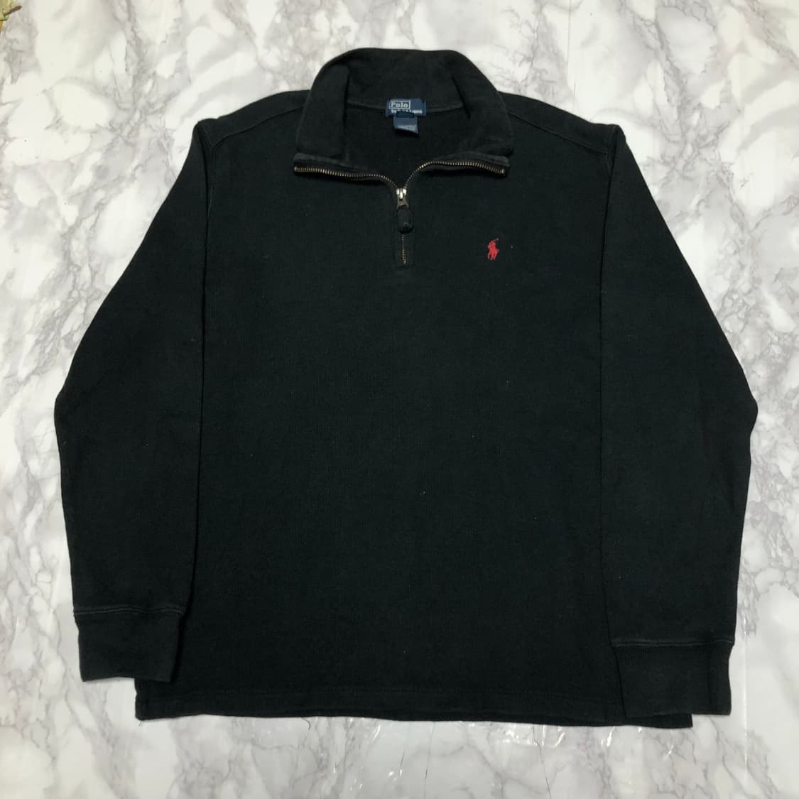 폴로 랄프로렌 반집업 니트 남여공용 상품이미지1