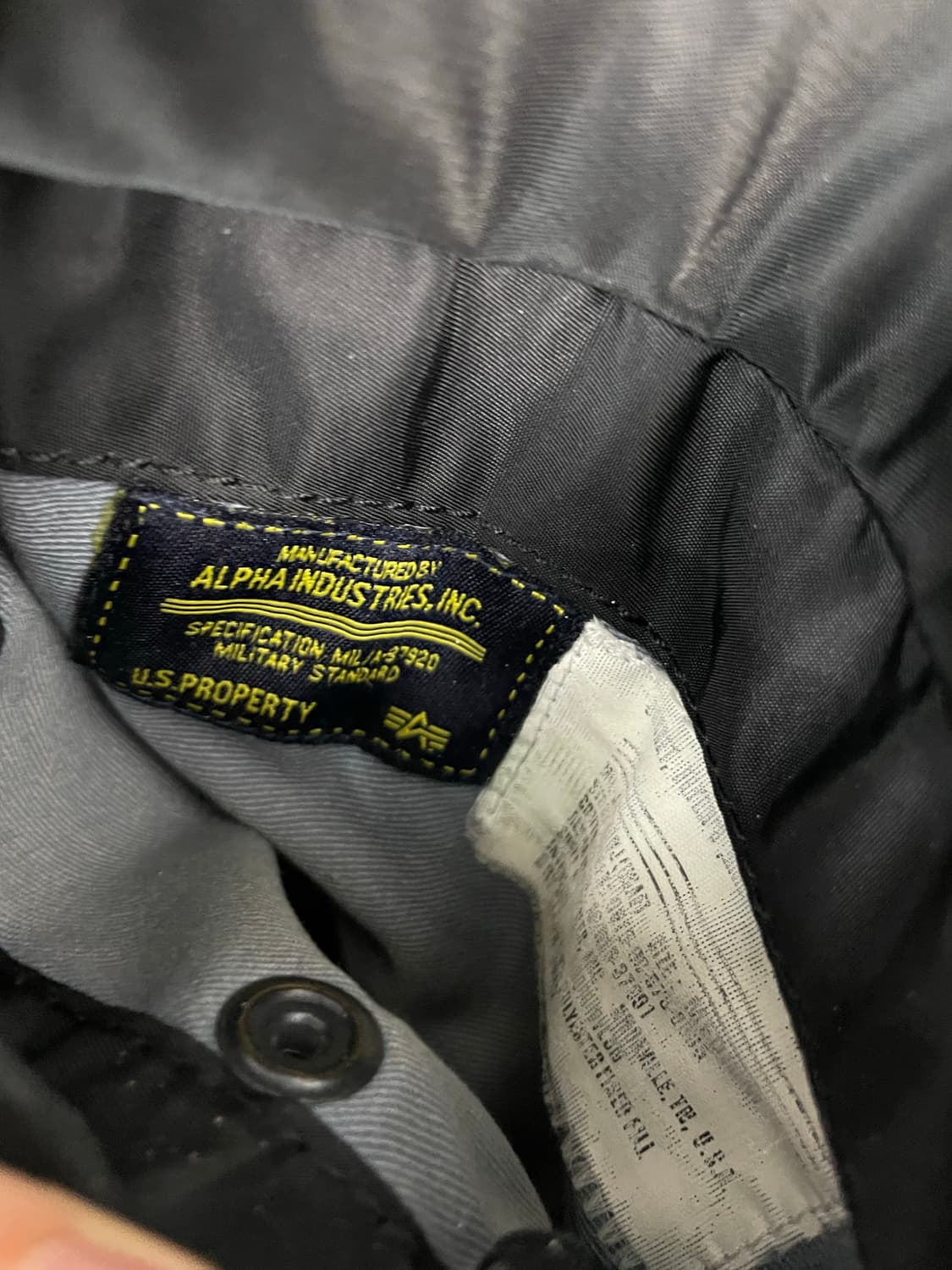 알파 인더스트리 MA-1 플라이트 리버시블 자켓 H2040 상품이미지6