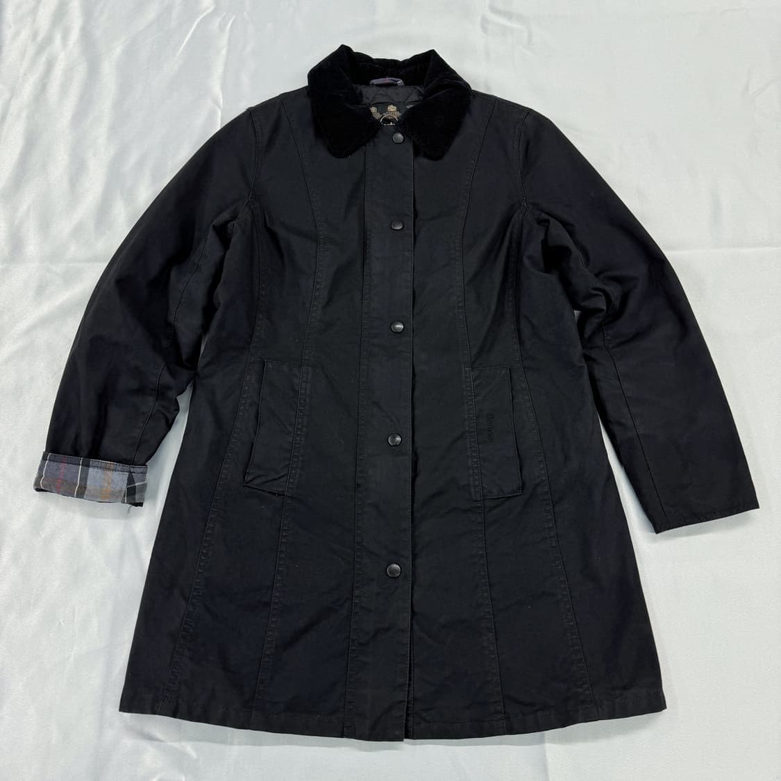 Barbour 레이디 벨세이 왁스 자켓 s 상품이미지1